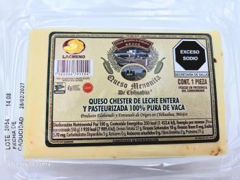 Queso Chihuahua Menonita Con Jalapeño